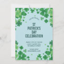 Search for irish seasonal invitations Clover
