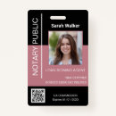 Search for notary badges Qr code