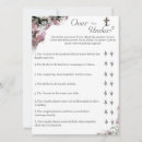 Search for over under bridal shower games Roses