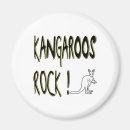 Recherche de kangourou drôle magnets Mignon