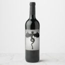 Search for dragon wine labels Black
