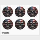 Search for round american flag stickers Military