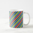 Recherche de multicolore tasses Rayé