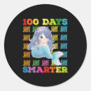Search for 100 days smarter stickers Teacher