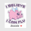 Search for flying piggy stickers Cute
