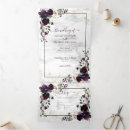 Search for plum and gold wedding invitations Rustic