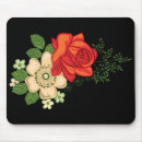 Recherche de arrière plan rouge tapis souris Rose