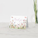 Recherche de butterfly thank you cards Fleur sauvage
