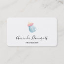 Search for newborn baby business cards Cute