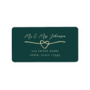 Search for card suits return address labels Couple