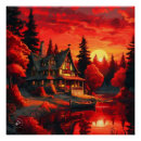 Search for serene landscape posters Illustration