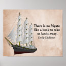 Recherche de frégate posters Emily dickinson