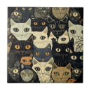 Recherche de motif de chat carreaux Mignon