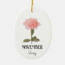 Search for birth flower ornaments Pink