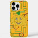 Recherche de sympathie iphone coques Carré géométrique orange design