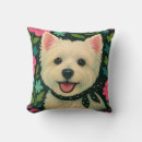 Search for westie pillows West highland terrier