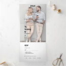 Recherche de triptyque invitations Élégant