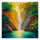 Search for waterfall posters Sunset