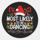 Recherche de de danse autocollants Joyeux noël