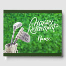 Search for golf guest books Retirement