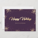 Recherche de snowflake vœux cartes Violet