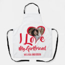 Search for girlfriend aprons Heart