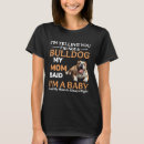 Recherche de bulldog womens tshirts Drôle