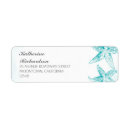 Search for starfish return address labels Turquoise