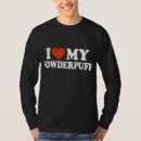 Search for powderpuff tshirts Dog