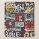 Search for college blankets Vintage