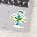 Search for alien jokes stickers Aliens