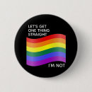 Search for straight pride flag buttons Lesbian