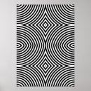 Search for optical patterns posters Monochrome