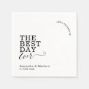 Search for best day ever napkins Modern