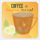 Search for coffee quote stickers Caffeine