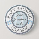 Recherche de bleu argent badges Gris