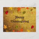 Recherche de vintage thanksgiving postcards Feuilles d'automne