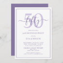 Recherche de lavender anniversaire invitations Tendance
