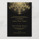 Search for snowflake winter wedding invitations Gold