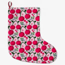 Search for cherry christmas stockings Floral pattern