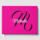 Recherche de hot pink fêtes fournitures Monogramme