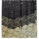 Search for japanese wave shower curtains Illustration