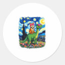 Search for t rex meme stickers Crazy cat lady