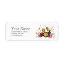 Search for show return address labels Birthday