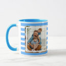 Search for light blue striped mugs Modern
