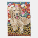 Search for golden retriever tea towels Pets