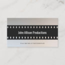 Recherche de cinématographique cartes visite Photographie