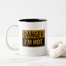 Recherche de danger tasses Avertissement