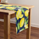 Search for lemon table runners Yellow green