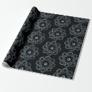 Search for pale blue wrapping paper Black